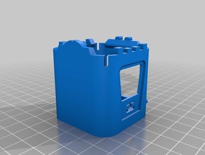 foxeer box protective case camera mount 3d print model - Mito3D