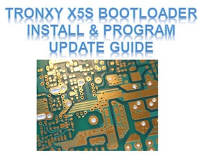 tronxy bootloader install & software update guide 3d printing x5s 3d print model - Mito3D
