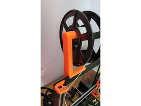 another prusa spool holder single piece 3d printer accessories accessory filament i3 print 3d print model - Mito3D