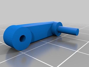 scx10 door handle 3d printing axial rc crawler 3d print model - Mito3D