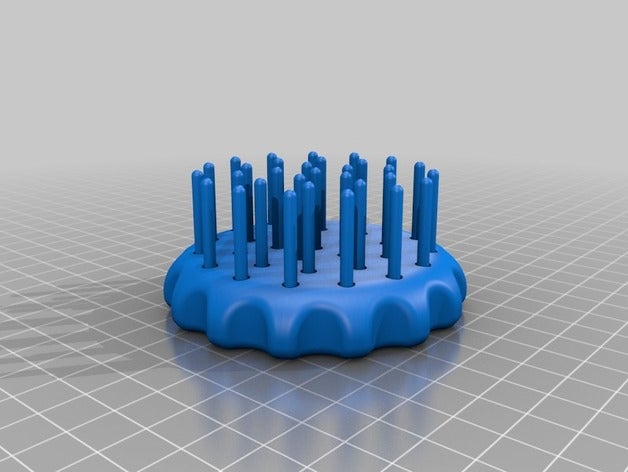 jerome saç fırçası v1 banyo onshape kabartma zorlanma 3D print model - Mito3D