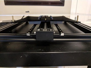 cr 10 y axis linear rail bracket 3d printer parts cr-10 cr10 creality y-axis 3d print model - Mito3D