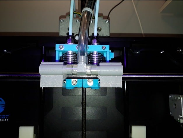 compressore d'aria della parte più fresco Stampante 3d parti pompa di aria il dispositivo raffreddamento freecad jhead 3D print model - Mito3D