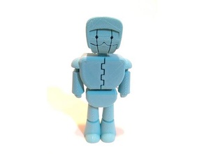 tiko model robots cute robot figurine first frc robotics 1351 small tko 3d print model - Mito3D