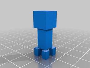 creaper 3d printing minecraft 3d print model - Mito3D