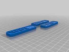 name tag signs & logos 3d print model - Mito3D