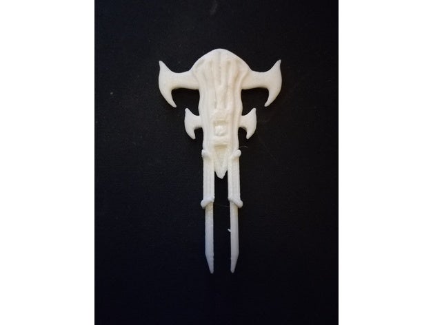 zed arma emblema monete & distintivi lega leggende l'arma 3D print model - Mito3D