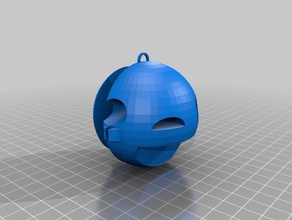 emoji casque enroulement 3d print model - Mito3D