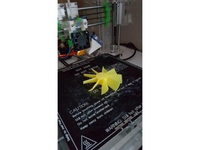 80mm fan blade hobby cooling 3d print model - Mito3D