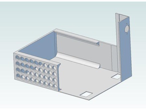 amiga 4000 petit facteur de forme, adaptateur d'alimentation ordinateur 3d print model - Mito3D