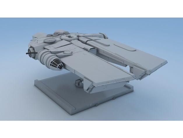 yt-1700 class ınterceptor x-wing oyunlar oyun millennium falcon minyatür gemi uzay gemisi star wars wargame xwing 3D print model - Mito3D