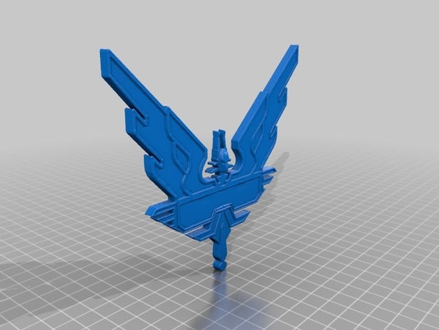 elite peligroso logotipo de v2 juegos 3D print model - Mito3D