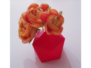 mini-Pflanzer outdoor & Garten geomatric mini-vase der pflanze Pflanzer smal klein 3d print model - Mito3D
