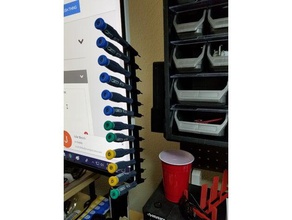 frankenforge screwdriver side mount tool holders & boxes organization tools holder 3d print model - Mito3D