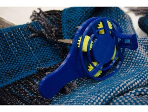 fringe twister herramientas de mano la artesanía flecos tejido punto bufanda herramienta tejiendo 3d print model - Mito3D