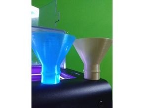 photocentirc resin funnel 3d printer accessories photocentric 3d print model - Mito3D