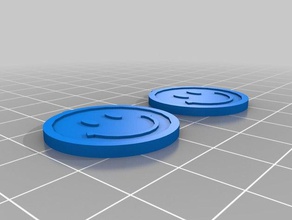 pendientes de ácido la moda el arete aretes sonrisa 3d print model - Mito3D