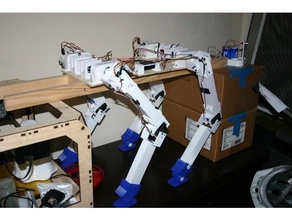 mike's robot dog robotics 3d print model - Mito3D