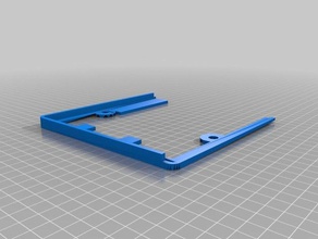 license plate frame x2 3d printing holder 3d print model - Mito3D