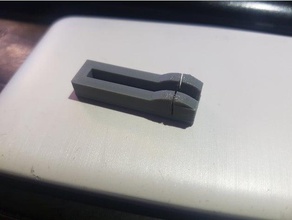 final de ptfe - teflon cortador Impressora 3d acessórios guia tubo corte 3d print model - Mito3D