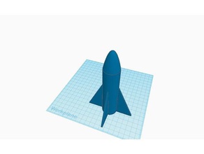 model rocket automotive 3d print model - Mito3D
