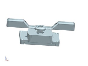 466a001g01-desk mount centrifugeuse de la biologie 3d print model - Mito3D