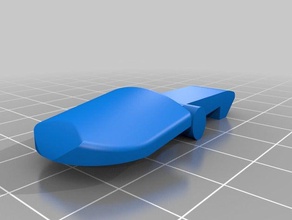 electrolux bacchetta dispositivo di chiusura a clip parti ricambio 3d print model - Mito3D