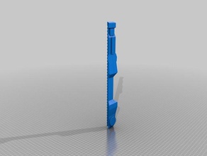 long shot top rail single piece 3d printing 3d print model - Mito3D