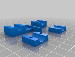 hipercubo evolution x parar de 10mm Impressora 3d peças 3d print model - Mito3D