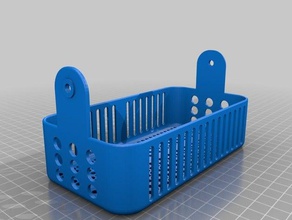 hanging soapdish bathroom accessories home org organization 3d print model - Mito3D