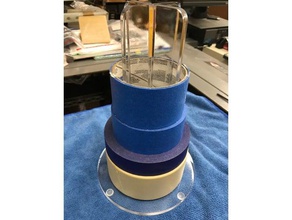 Band tower - Organisation Acryl laser lasercut laser-cutter Veranstalter workshop 3d print model - Mito3D