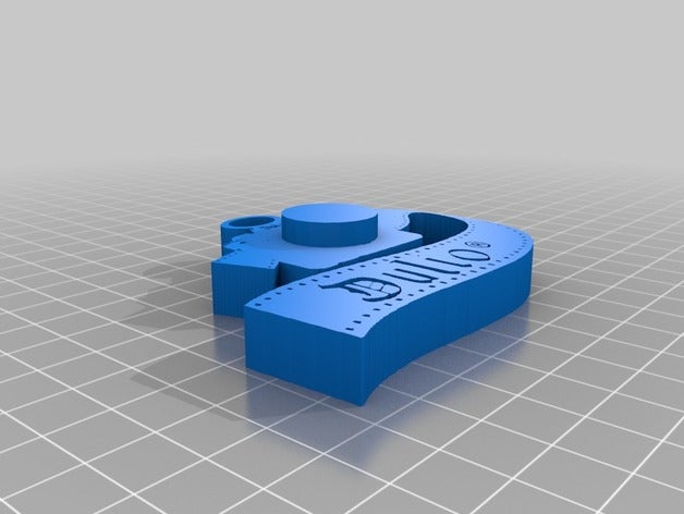 dulio i portachiavi 3D print model - Mito3D