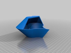 cuore a forma di caramelle arredamento ciotola candy san valentino 3d print model - Mito3D