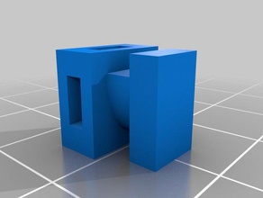 p6 zip tie anchor 3d printing 3d print model - Mito3D