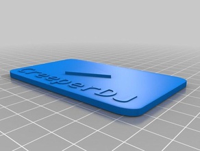 creeperdjgames youtube play butonuna basın aksesuarlar 3d print model - Mito3D