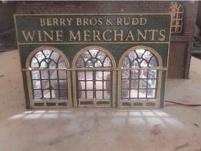 scaleprint berry bro's rudd wine merchants 00 ho scale buildings & structures 00 trains ho trains scaleprint