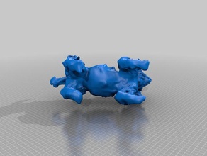 chien sculptures 3d print model - Mito3D