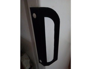 lindbergh mrf-220a+ fridge door handle replacement parts 3d print model - Mito3D