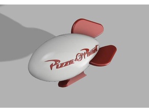 pizza planet cohete vehículos a113 easteregg el huevo de pascua película en las películas pixar la planeta juguete toy story 3d print model - Mito3D