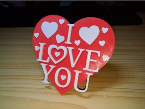 san valentino amore cuore art il giorno di 3d print model - Mito3D