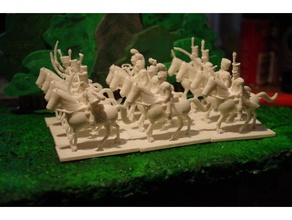 napoleonics - part 2 - french allies cavalry toy & game accessories 28mm cavalry french napoleonic wargaming