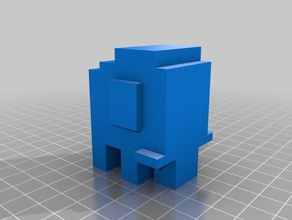 crossy route de l'éléphant animaux elefant elefante 3d print model - Mito3D