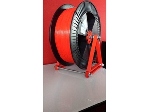 makaralar 230 kg 3d yazıcı aksesuarları bobina filamento filament biriktirme tutucu buz makara 3d print model - Mito3D