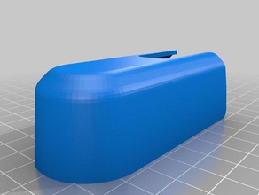puerta trasera limpiaparabrisas recorte de chevrolet captiva la automoción 3d print model - Mito3D