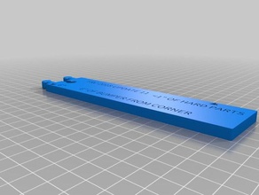 frc 2018 tampon denetim aracı mühendislik 3d print model - Mito3D