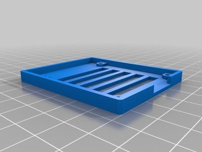 orange pi r1 case bottom 3d printing 3d print model - Mito3D