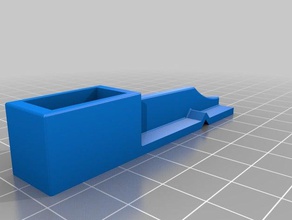 slayt kelepçe yerine parmak kama - balsa hobi 3d print model - Mito3D