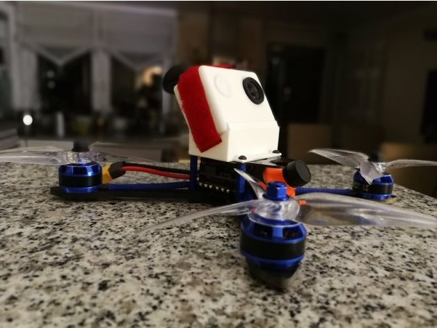 combatir 210 de montaje la cámara gopro sjcam r c vehículos bfight210 drone los drones el monte sj4000 3D print model - Mito3D