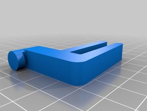 placca gancio hobby appendiabiti 3d print model - Mito3D