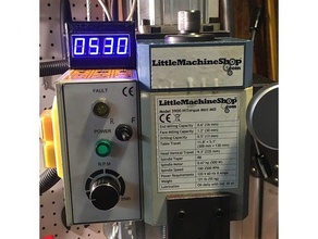 macpod mini-Mühle-tachometer-Fall Werkzeugmaschinen mini-Mühle Drehzahlmesser 3d print model - Mito3D
